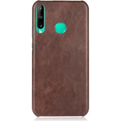 Mobigear Excellent Coque Huawei P40 Lite E Coque arrière Rigide - Cognac