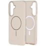 Mobiparts Slim Line Coque Samsung Galaxy A37 MagSafe Coque arrière Rigide - Off White