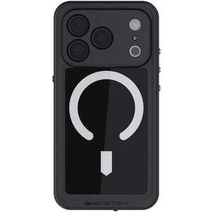 Ghostek Nautical Slim Coque iPhone 17 Pro MagSafe Coque arrière Imperméable Rigide Anti-Chocs - Noir