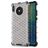 Mobigear Honeycomb Coque Huawei Mate 30 Coque arrière Rigide Anti-Chocs - Blanc