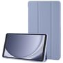 Mobigear Tri-Fold Gel Coque Samsung Galaxy Tab A9 (2023) Etui en TPU,Similicuir - Violet