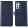 Mobigear Wallet Housse Samsung Galaxy A55 Etui Porte-Monnaie - Bleu