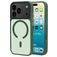Mobiparts Hardcover iPhone 17 Pro MagSafe Plastique rigide Coque arrière - Satin Green