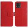 Mobigear Sunflower Housse Motorola Moto G72 Etui Porte-Monnaie - Rouge