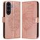 Mobigear Butterfly Housse Samsung Galaxy S26 FE Etui Porte-Monnaie - Rose doré