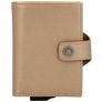 Valenta Card Case Plus Porte-cartes - 8 cartes - Metallic Sand