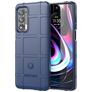 Mobigear Rugged Shield Coque Motorola Edge (2021) Coque arrière en TPU Souple Anti-Chocs - Bleu