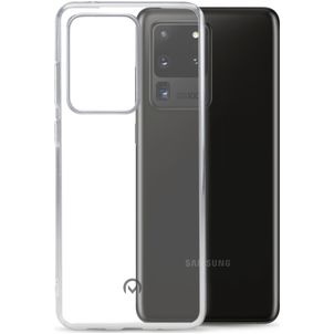 Mobilize Gelly Coque Transparente Samsung Galaxy S20 Ultra Coque arrière en TPU Souple - Transparent