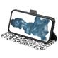 Mobigear Leopard Housse iPhone 14 Pro Max Etui Porte-Monnaie - Blanc