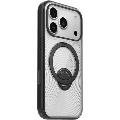 OtterBox Symmetry Stand iPhone 17 Pro MagSafe Plastique rigide Coque arrière avec béquille - Noir