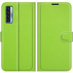 Mobigear Classic Housse TCL 20 5G Etui Porte-Monnaie - Vert