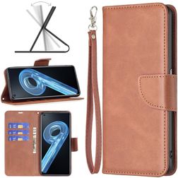 Mobigear Excellent Housse OPPO A96 Etui Porte-Monnaie - Marron