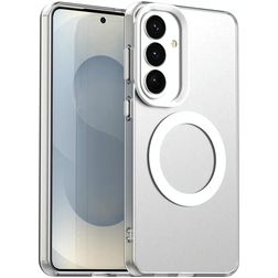 Mobigear Shockproof Samsung Galaxy S26 MagSafe Plastique rigide Coque arrière - Blanc