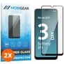 Mobigear Premium Nokia G21 Verre trempé Protection d'écran - Compatible Coque - Noir (Lot de 2)