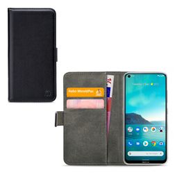 Mobilize Classic Gelly Wallet Housse Nokia 3.4 Etui Porte-Monnaie - Noir