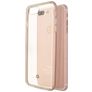 Mobilize Gelly Plus Coque iPhone 7 Plus Coque arrière en TPU Souple - Transparent / Rose doré