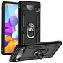 Mobigear Armor Ring Coque Google Pixel 6a Coque arrière Rigide Anti-Chocs avec Anneau-Support - Noir
