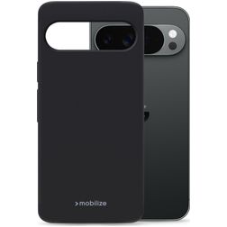 Mobilize Rubber Gelly Coque Google Pixel 11 Pro XL Coque arrière en TPU Souple - Noir