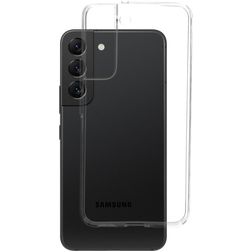 Mobiparts Classic Transparent Samsung Galaxy S22 TPU souple Coque arrière - Transparent