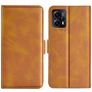 Mobigear Slim Magnet Housse Motorola Moto E13 Etui Porte-Monnaie - Cognac
