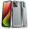 Mobigear Slim Armor Coque iPhone 15 Plus Coque arrière Rigide Anti-Chocs - Gris