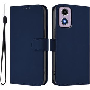 Mobigear Urban Wallet Housse Motorola Moto G04 Etui Porte-Monnaie - Bleu Marin