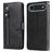 Mobigear Zipper Housse iPhone Air Etui Porte-Monnaie - Noir