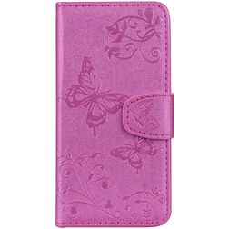 Mobigear Butterfly Housse Xiaomi Mi 8 SE Etui Porte-Monnaie - Violet