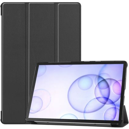 Mobigear Tri-Fold Coque Samsung Galaxy Tab S6 Etui - Noir