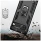 Mobigear Armor Ring Coque Google Pixel 7 Coque arrière Rigide Anti-Chocs avec Anneau-Support - Noir