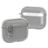 Mobigear Crystal Clip Coque Apple AirPods 4 Coque Rigide - Gris