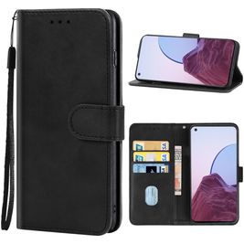 Mobigear Wallet Housse OPPO Reno 7 Lite Etui Porte-Monnaie - Noir