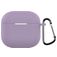 Mobigear Colors Coque Apple AirPods 4 Coque en Silicone Souple - Violet
