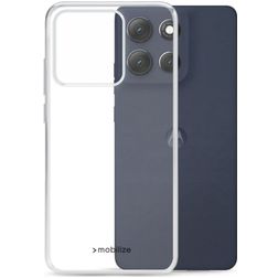Mobilize Gelly Transparent Motorola Moto G86 Power TPU souple Coque arrière - Transparent