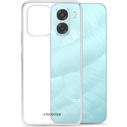 Mobilize Gelly Case Coque Transparente OPPO A6x Coque arrière en TPU Souple - Transparent