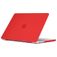 Mobigear Matte MacBook Pro 16 Pouces (2021-2026) Coque - Rouge - Model A2485 / A2780 / A2991 / A3186 / A3428 / A3429