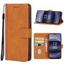 Mobigear Wallet Housse Nokia G11 Plus Etui Porte-Monnaie - Marron