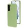 Mobiparts Coque Samsung Galaxy S21 Coque arrière en Silicone - Pistache Green