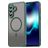 Mobigear Shockproof Samsung Galaxy A37 MagSafe Plastique rigide Coque arrière - Vert