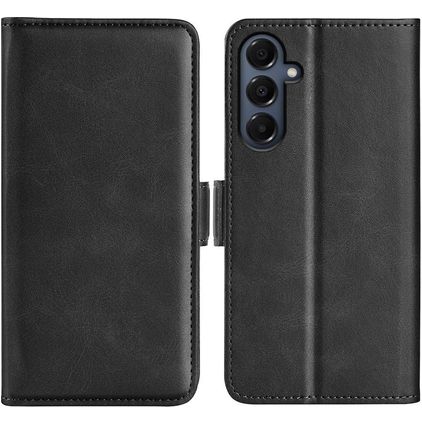 Mobigear Slim Magnet Housse Samsung Galaxy A17 Etui Porte-Monnaie - Noir