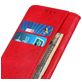 Mobigear Classic Elegance Housse iPhone SE (2022) Etui Porte-Monnaie - Rouge