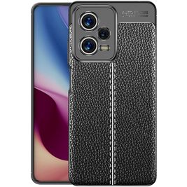 Mobigear Luxury Coque POCO X5 Pro Coque arrière en TPU Souple - Noir