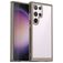 Mobigear Crystal Samsung Galaxy S24 Ultra Plastique rigide Coque arrière - Gris