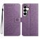 Mobigear Mandala Housse Samsung Galaxy A17 Etui Porte-Monnaie - Violet