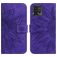 Mobigear Sunflower Housse Motorola Moto G72 Etui Porte-Monnaie - Violet