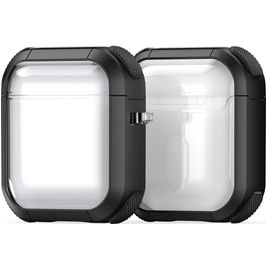 Mobigear Shockproof Coque Apple AirPods 2 Coque Rigide - Noir