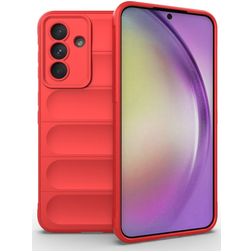 Mobigear Bumpy Samsung Galaxy A56 TPU souple Coque arrière - Rouge