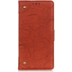 Mobigear Ranch Housse OPPO Reno 3 Pro Etui Porte-Monnaie - Marron