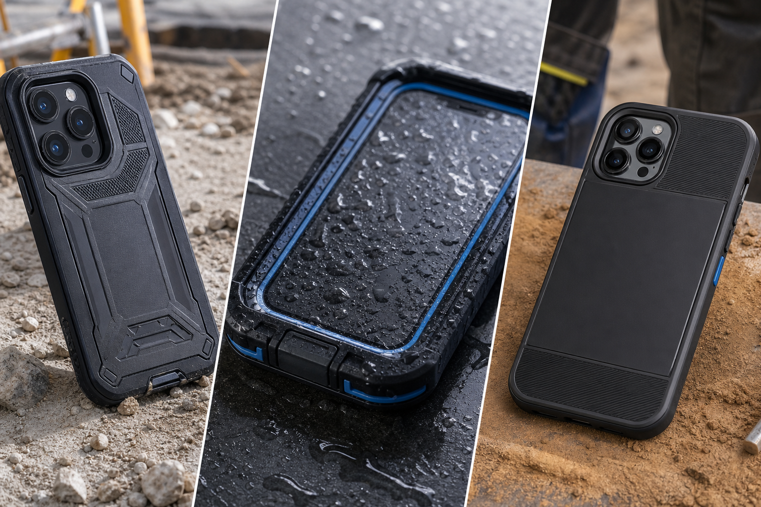Qu'est-ce qui rend une coque de téléphone adaptée pour le bâtiment et la logistique ?