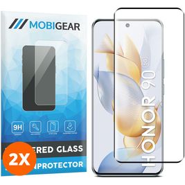 Mobigear Premium Honor 90 Verre trempé Protection d'écran - Compatible Coque (Lot de 2)
